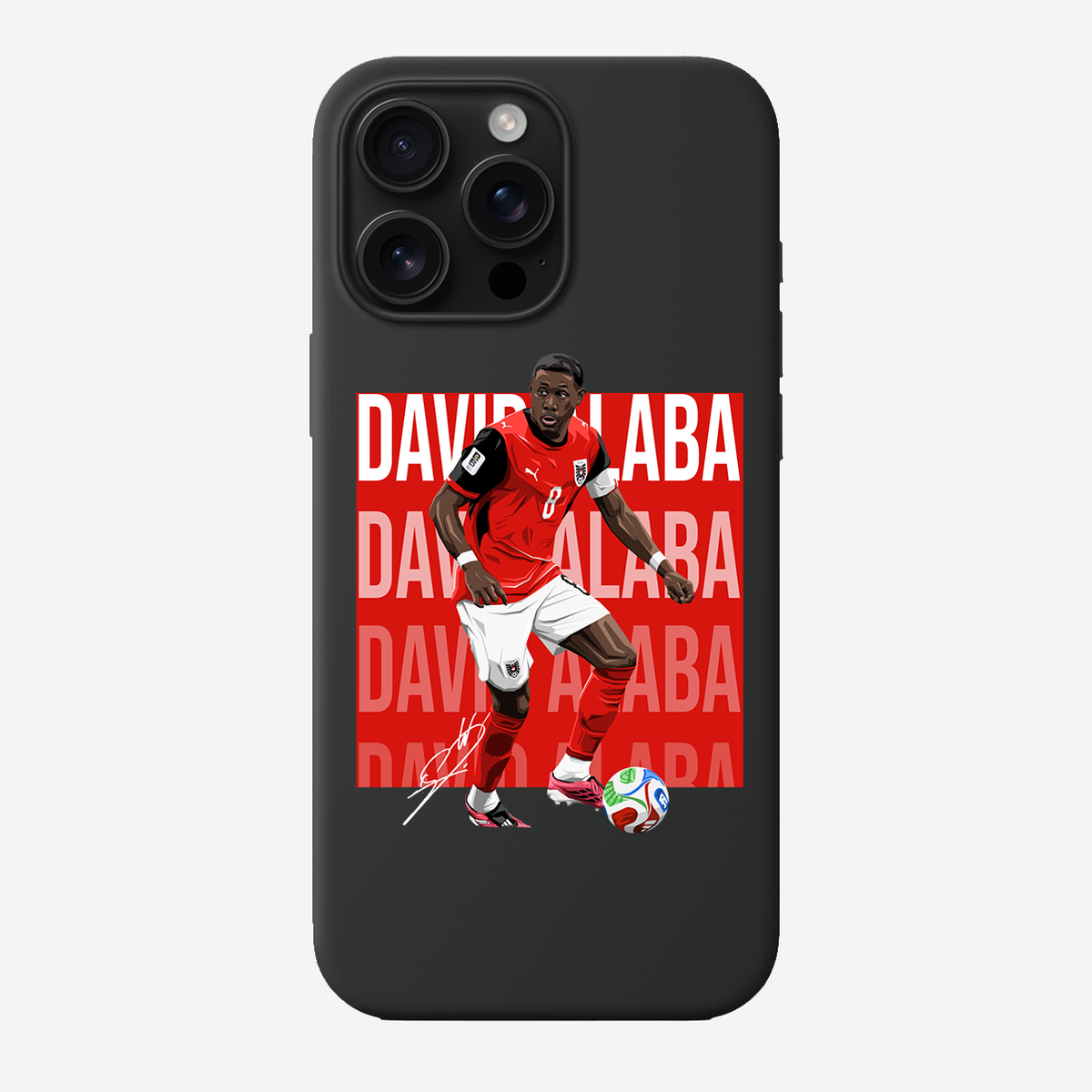 David Alaba Austria World Cup 26 Home Phone Case