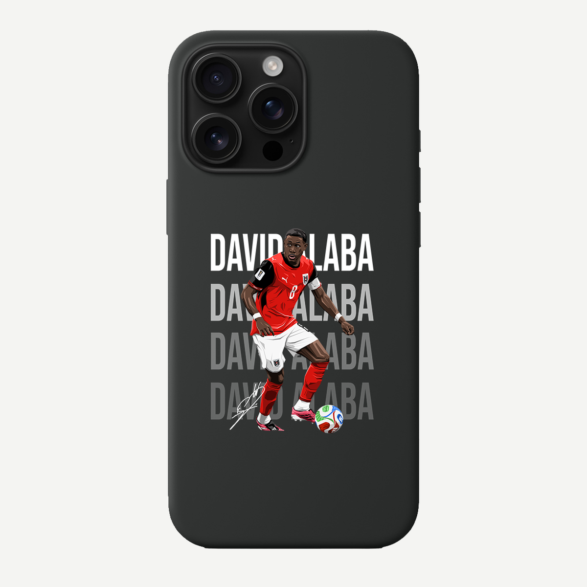 David Alaba Austria World Cup 26 Home Phone Case