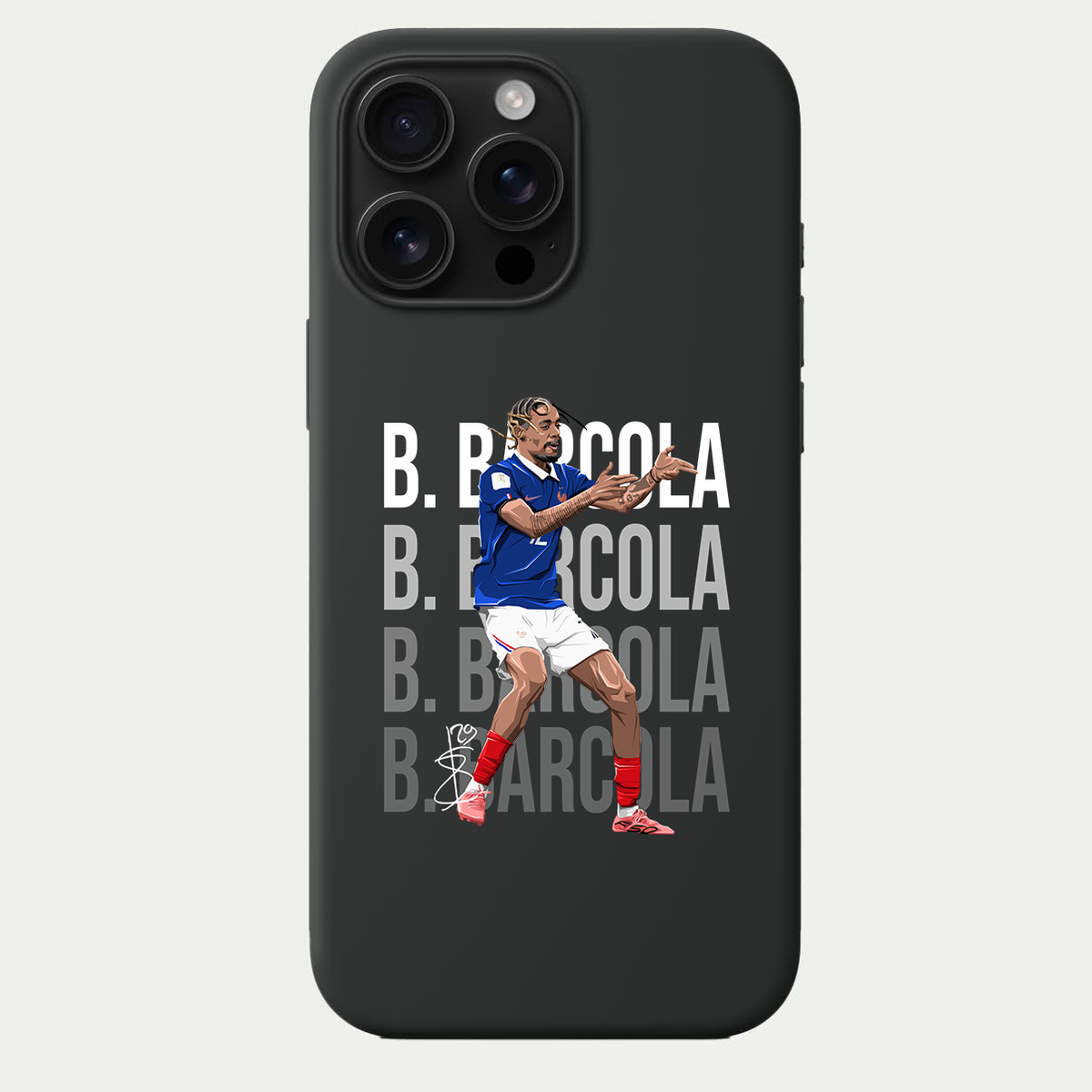 Bradley Barcola France World Cup 26 Home Phone Case