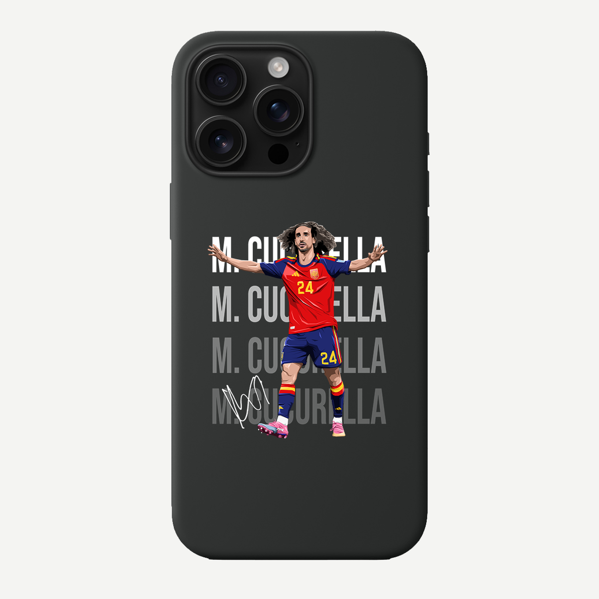 Marc Cucurella Spain World Cup 26 Home Phone Case