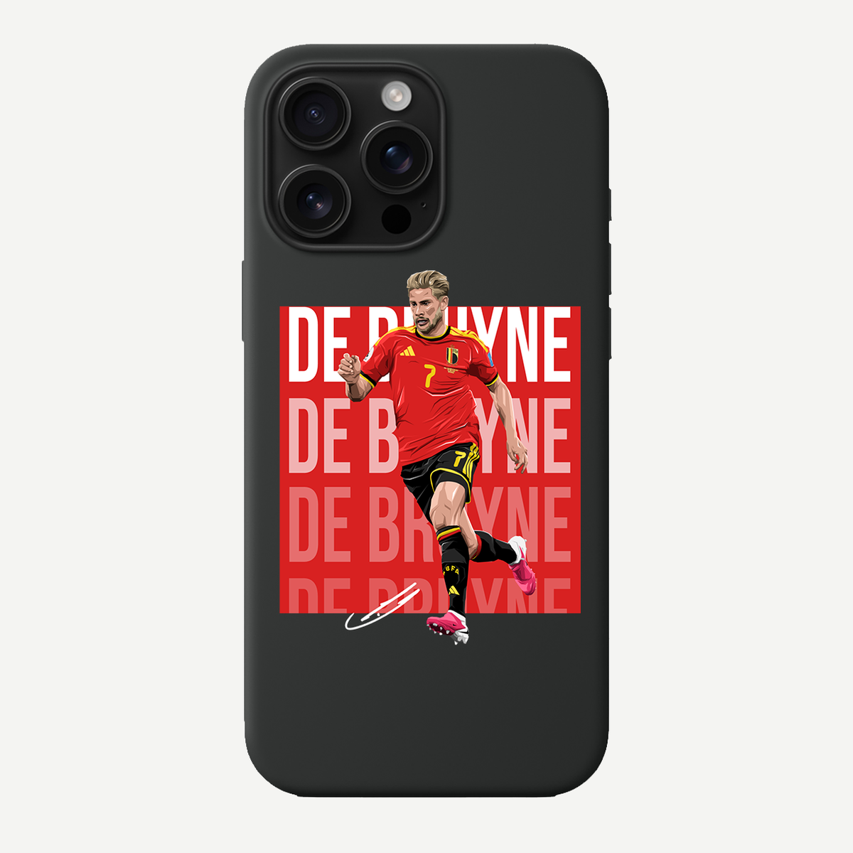 Kevin De Bruyne Belgium World Cup 26 Home Phone Case