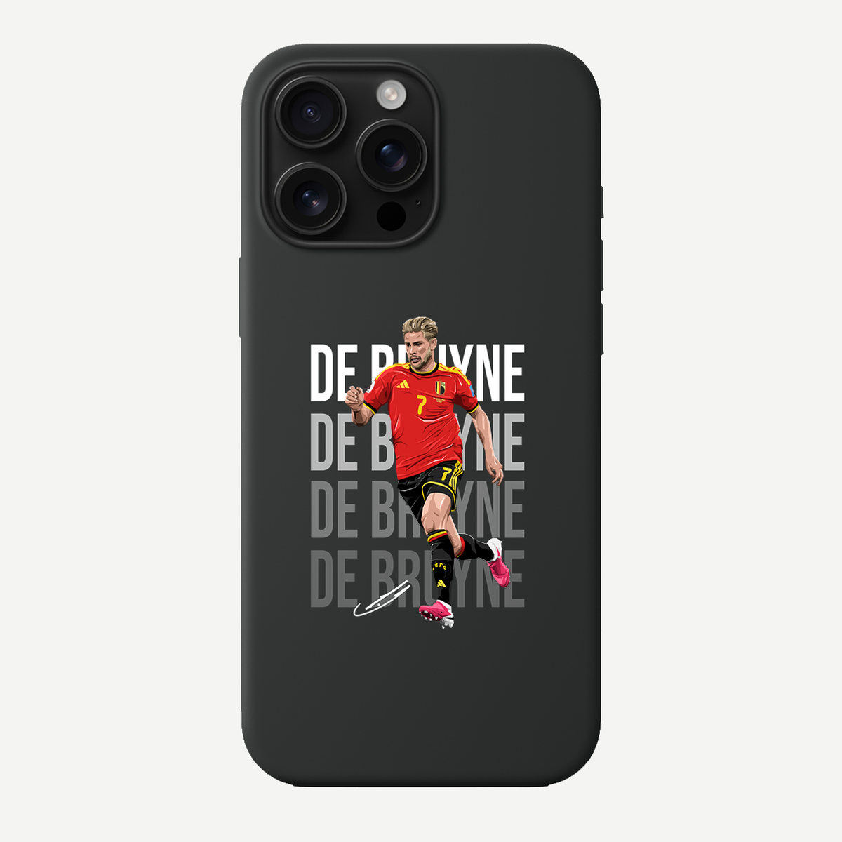 Kevin De Bruyne Belgium World Cup 26 Home Phone Case
