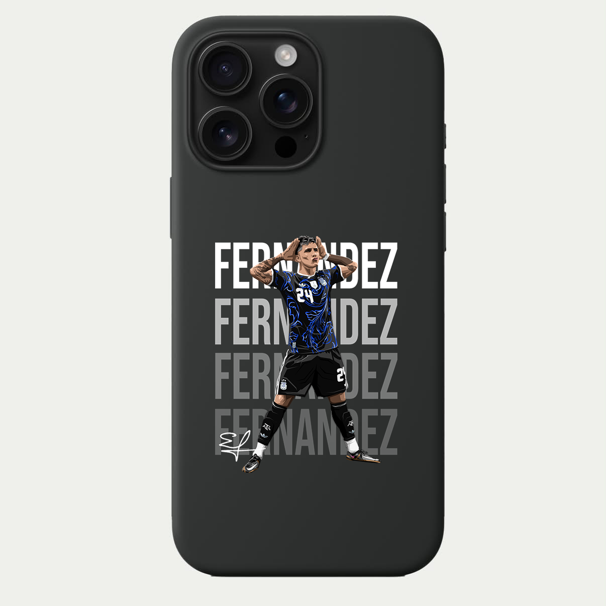 Enzo Fernandez Argentina World Cup 26 Away Phone Case