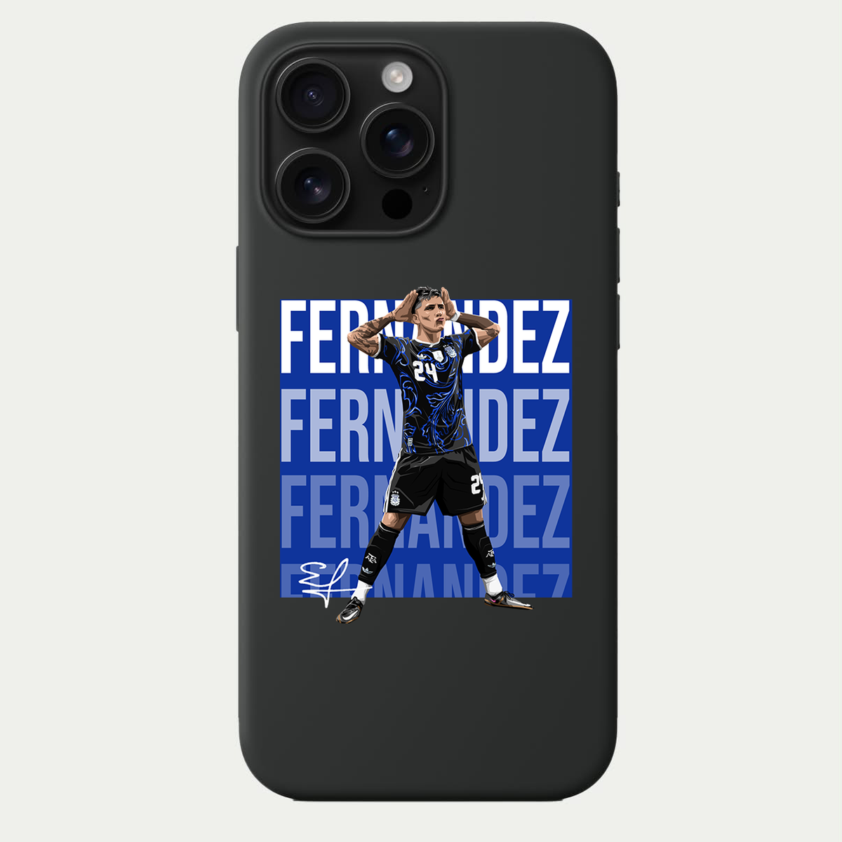 Enzo Fernandez Argentina World Cup 26 Away Phone Case
