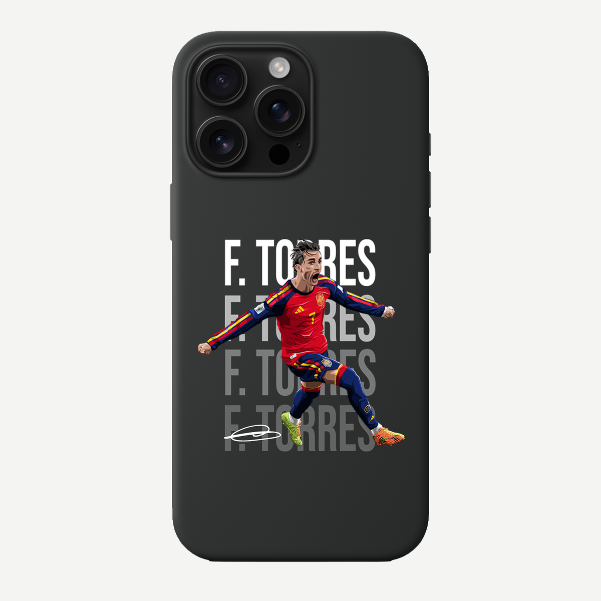 Ferran Torres Spain World Cup 26 Home Phone Case