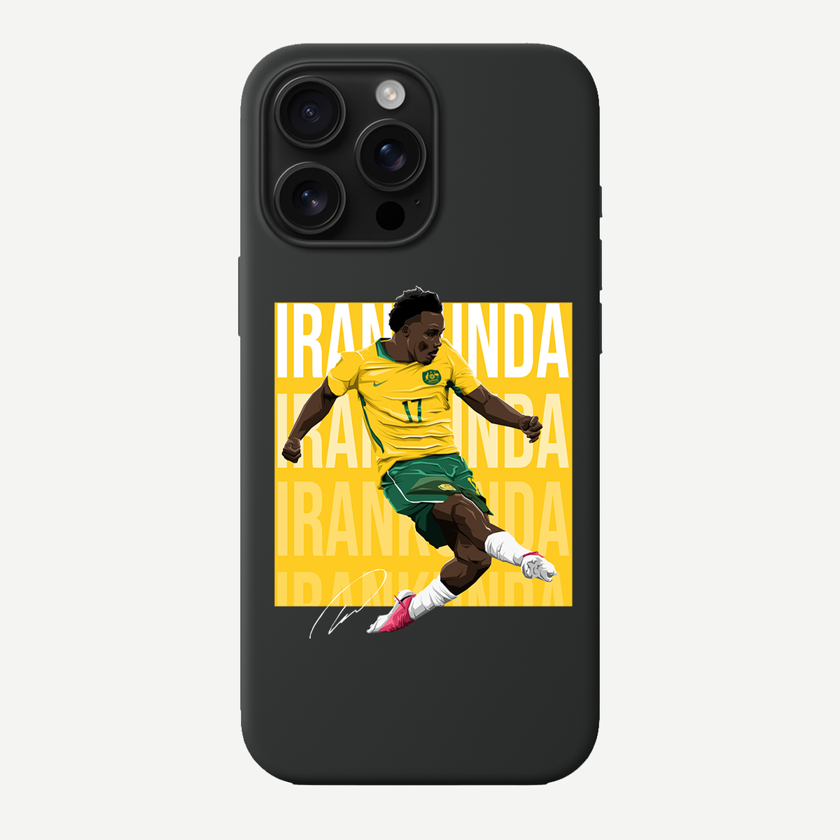 Nestory Irankunda Australia World Cup 26 Home Phone Case