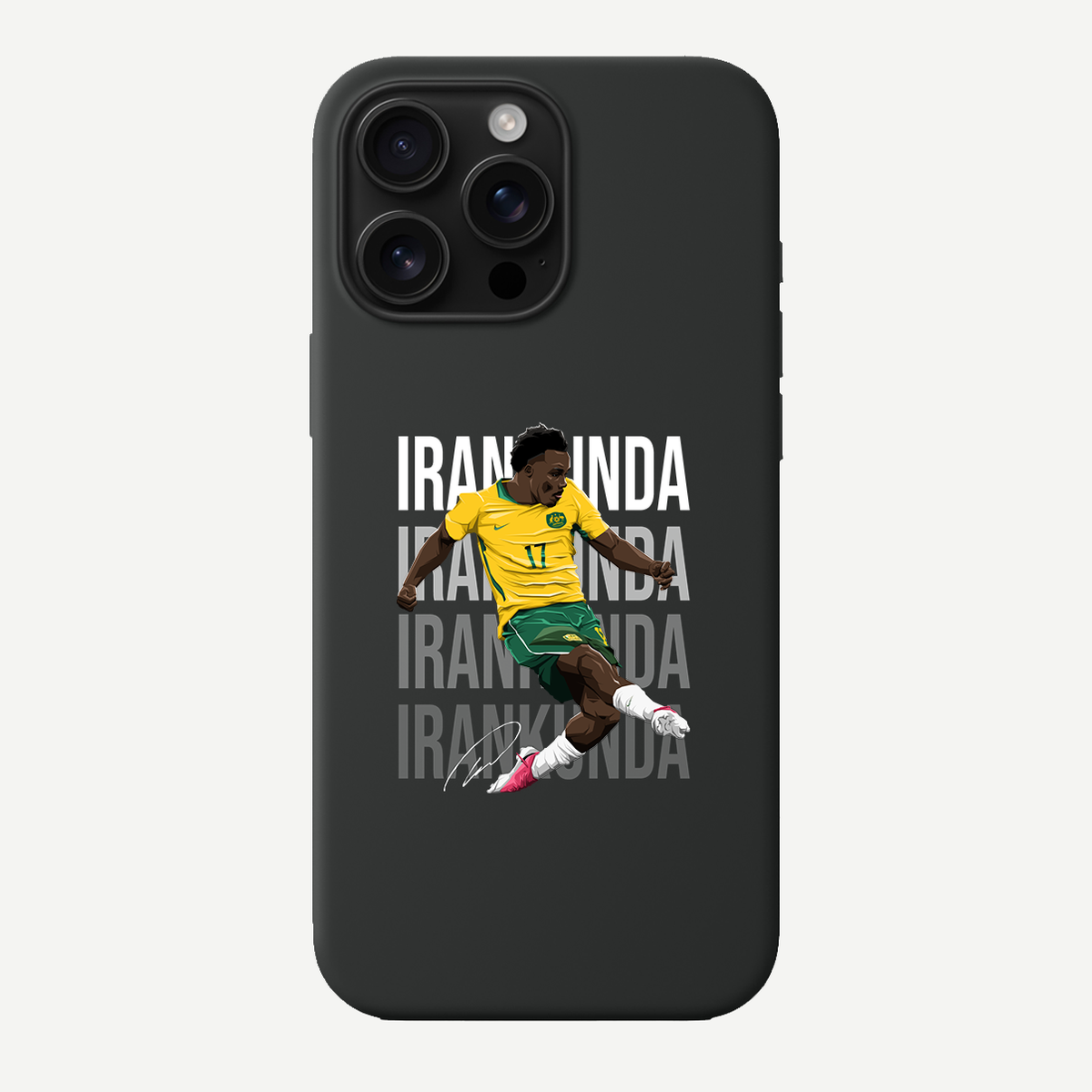 Nestory Irankunda Australia World Cup 26 Home Phone Case