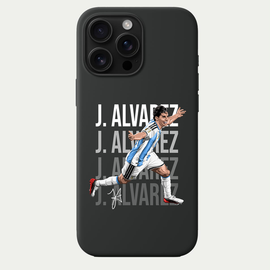 Julian Alvarez Argentina World Cup 26 Home Phone Case