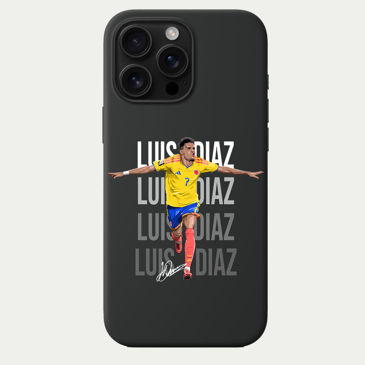 Luis Diaz Colombia World Cup 26 Home Phone Case