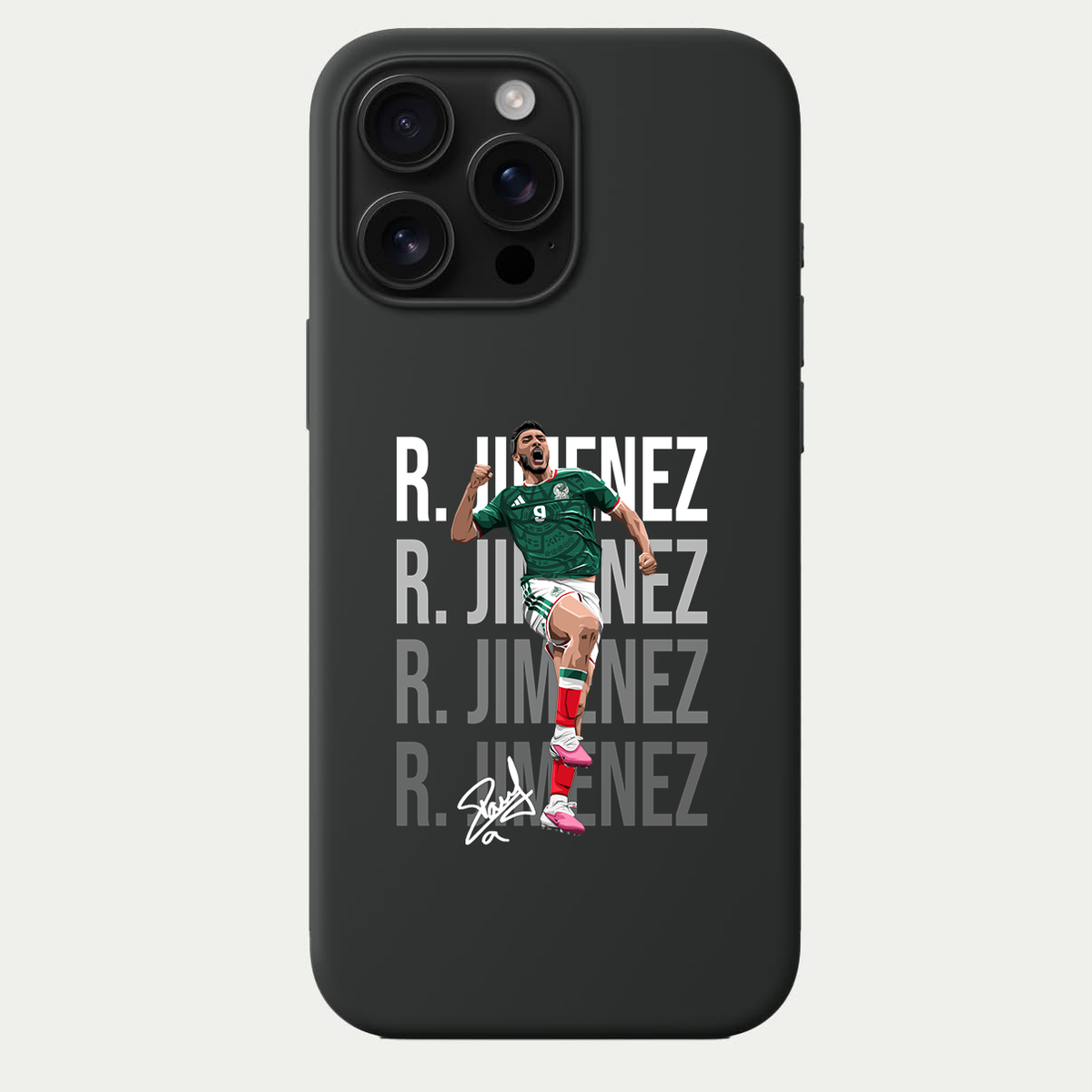 Raul Jimenez Mexico World Cup 26 Home Phone Case