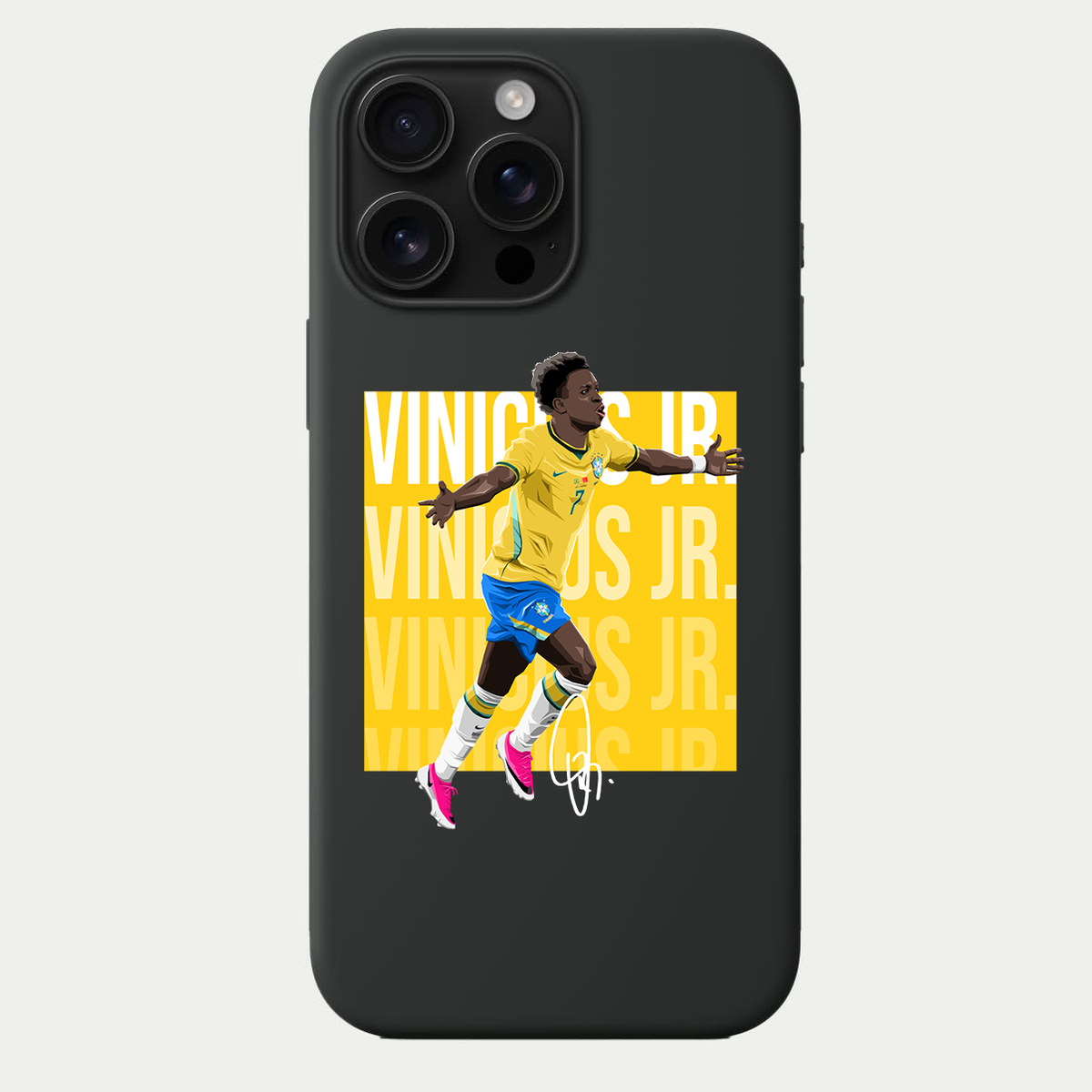 Vinicius Jr Brazil World Cup 26 Home Phone Case
