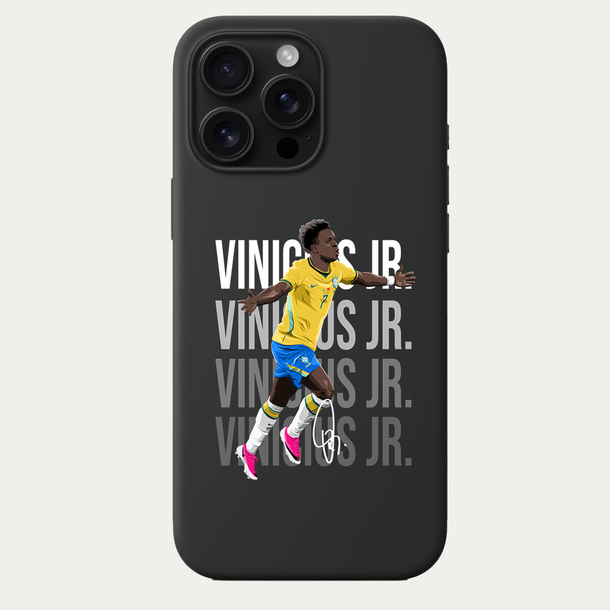 Vinicius Jr Brazil World Cup 26 Home Phone Case