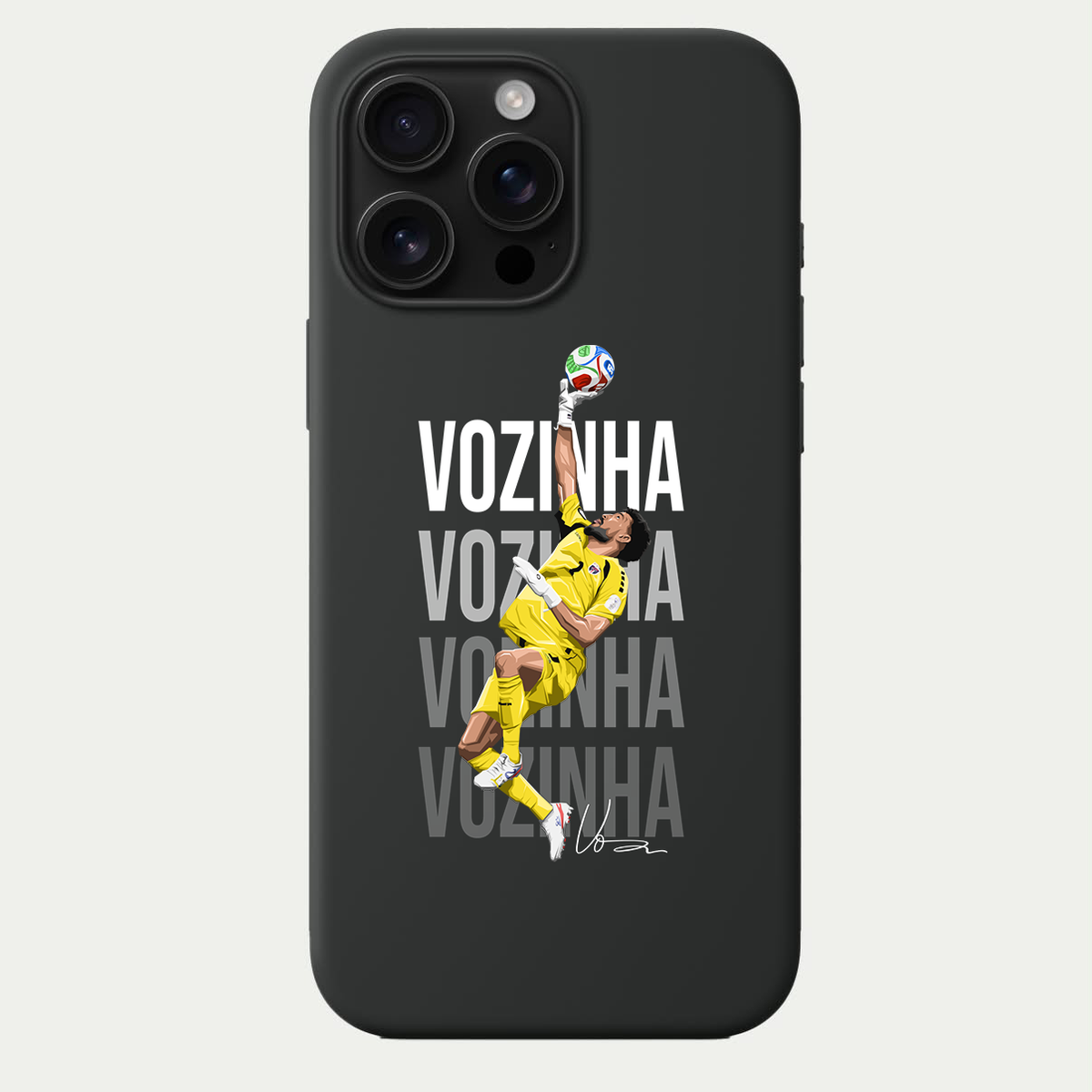 Vozinha Cape Verde World Cup 26 Goalkeeper Phone Case
